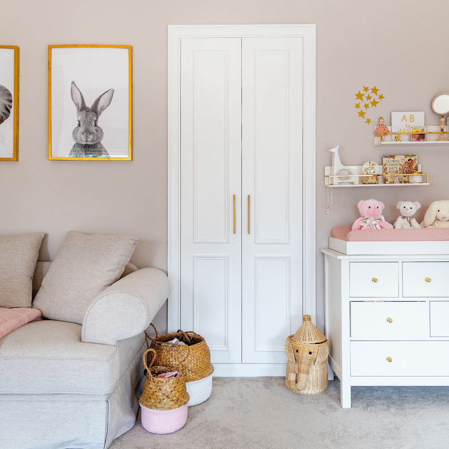Victory Heights baby room door Victory Heights baby room door